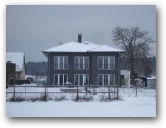 Gartenfassade im Winter  » Click to zoom ->